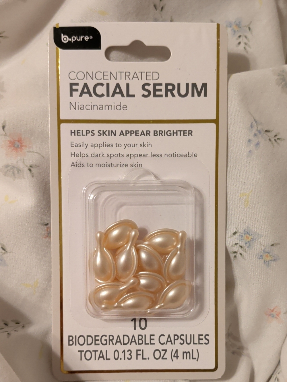 🦋$8 ~ Bpure Concentrated Facial Serum Hyaluronic ~ Biodegradable Capsules